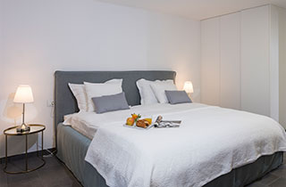 Bedroom 2 at Premium Accommodation Apartment in Dubrovnik at Casa Bianca